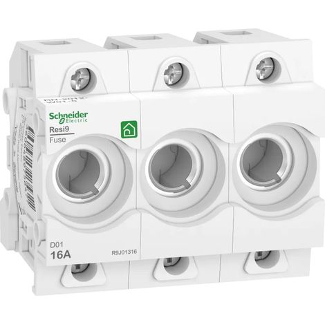 Schneider Electric Neozed Sicherungssockel 3P 16A 400V R9J01316 (1/2)