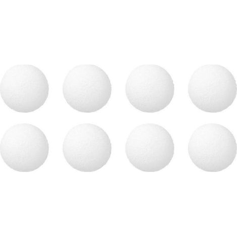 Lot de 8 éponges filtrantes réutilisables pour le détartrage des piscines et spas. (1/5)