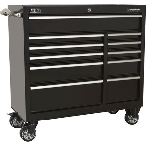 Sealey Rollcab 11 Drawer 1055mm Heavy-Duty Black PTB105511