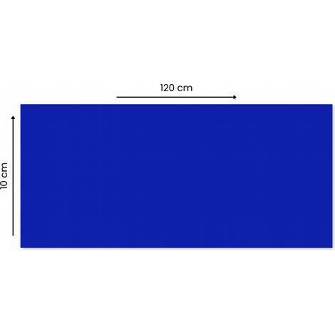 Plaque Plexiglas Bleu PMMA 3 mm – Verre Acrylique – 100x1200 mm – Résistante et Découpable (1/5)