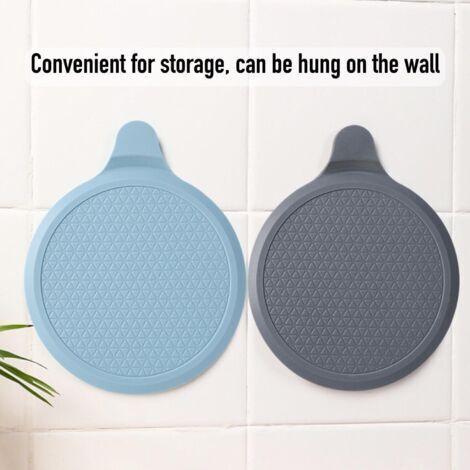Lot de 3 bouchons de baignoire en silicone, bouchon d'évier universel de 15 cm de diamètre, bouchon de vidange d'évier de cuisine, bouchon de vidange de lavabo (1/4)