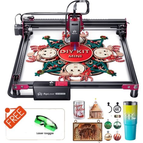 Graveur Laser, Découpe Précise, Utilisation Facile, KIT DIY MINI 5W (1/2)