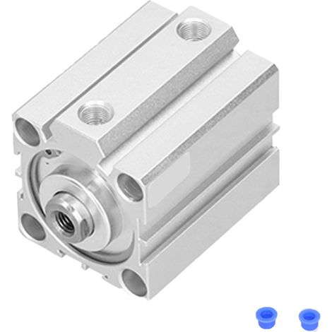 Vérin pneumatique double action mince en alliage d'aluminium pour fournitures industrielles SDA40X40 (1/5)