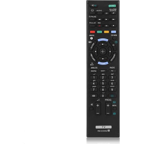 Remplacement de la télécommande pour SONY TV RM-ED052/ RM-ED050/ RM-ED047/ RM-ED053/ RM-ED060