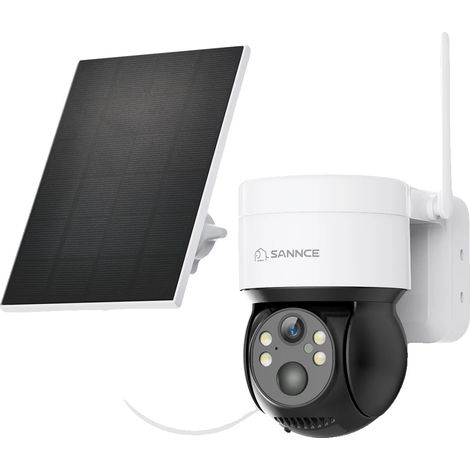 Telecamera di sicurezza wireless, risoluzione 4MP, audio bidirezionale, I81BG (1/2)
