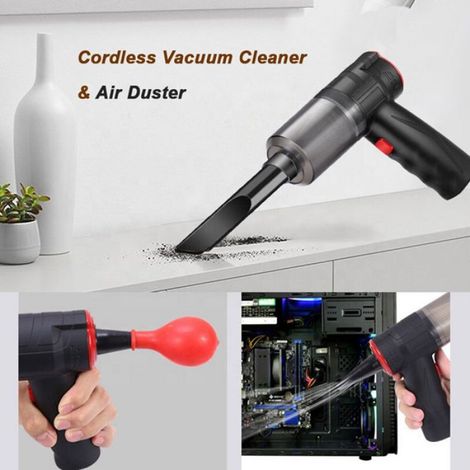 Aspirateur Voiture - Sans Fil - 13000 Pa - Humide Et Sec - Portable - 2 En 1 - 1 Pièce (1/5)