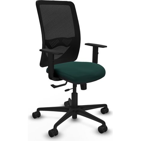 Silla de oficina piqueras y crespo Zulema negro espuma alta calidad (1/2)