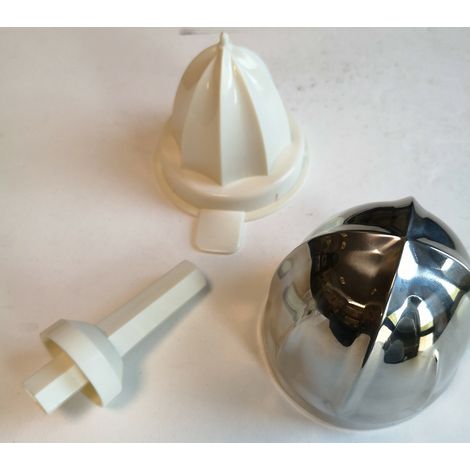 Ariete cono spremitore grande piccolo perno rotante spremiagrumi Vintage 0413