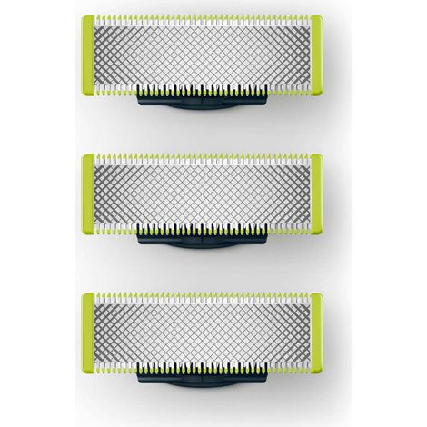 Original-Ersatzklingen für OneBlade-Trimmer – 3-teiliges Set, kompatibel, optimale Präzision und lange Lebensdauer