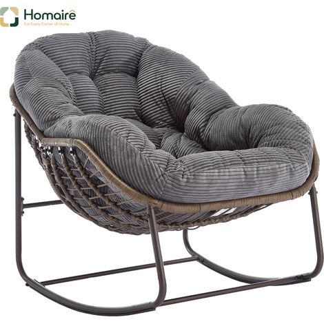 Stahl Rattan Sitzbank mit Rückenlehne Grau 120 x 40 x 45 cm HOMAIRE (1/5)