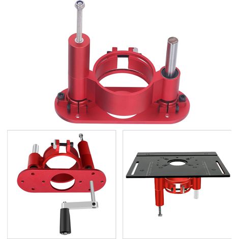 Base de lavage inversée en bakélite, modèle amélioré de 3e génération, plateforme élévatrice pour machine à sculpter, table de lavage inversée pour le travail du bois (à monter soi-même). (1/5)