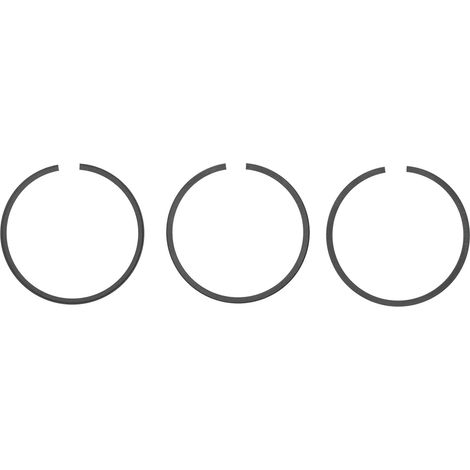 51 Segments de piston anti-oxydation et antirouille, accessoires durables pour compresseurs d'air et pompes (1/5)