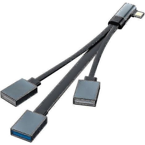 Câble de données pour téléphone portable avec souris et clavier, convertisseur USB Type-C, extension USB