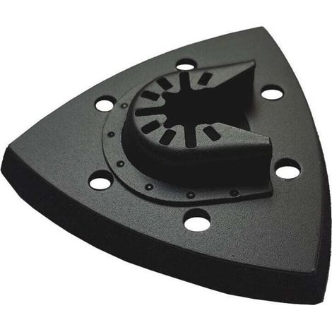 Disque Abrasif Auto-Adhésif 90mm Triangle avec 6 Trous pour Ponçage Rapide - Outil de Polissage Pratique (1/3)