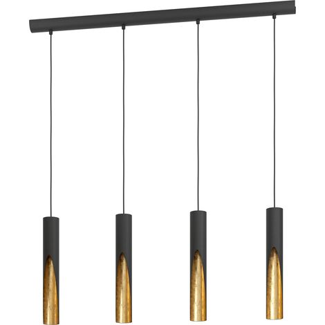 Suspension LED, lampe de plafond suspendue à 4 spots (1/5)