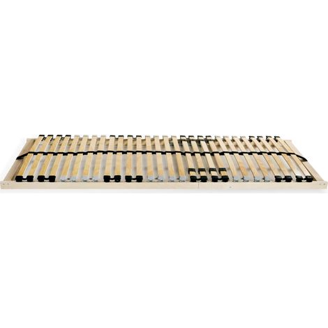 Maison Exclusive - Lattenrost mit 28 Latten 7 Zonen 80x200 cm