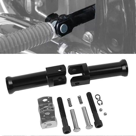 Supports de repose-pieds passager, fixations pour Harley Softail, Fat Boy, Street Bob, Breakout et Low Rider (1/5)