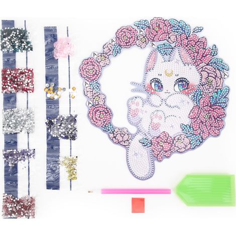Rhinestone Painting Not Easily Break Stress Reliever Relieve Anxiety DIY Rhinestone Painting for Home DecorationDZ633 (1/5)