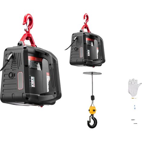 Treuil Électrique, Capacité de 1100 lbs, Modes de Fonctionnement Doubles, 1100 lbs (1/2)