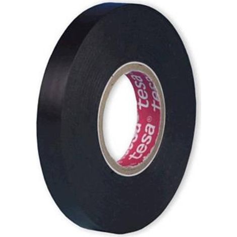 Tesa 57230-00000-02 Cinta adhesiva de tela negra 19mm x 50m
