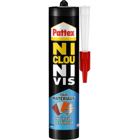 Colla di fissaggio PATTEX Né chiodo né vite, 450 gr bianco PATTEX (1/4)