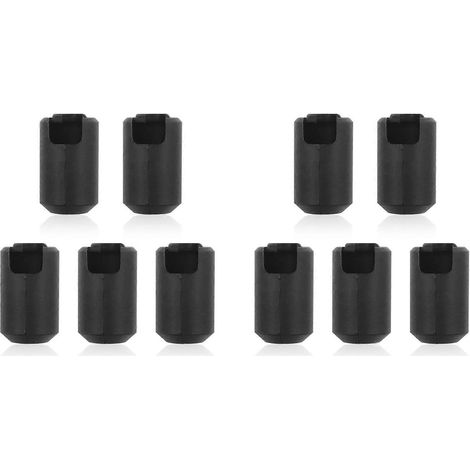 10 fundas protectoras de silicona para hotend, resistentes a altas temperaturas, para impresoras 3D QIDI Plus 4.