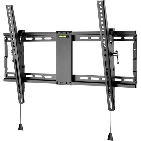 Goobay 49929 Soporte de Pared para TV Pro Tilt (L) 37 a 70 Pulgadas (94-178 cm), 70 kg, inclinable, Desplazamiento Lateral, Negro (1/4)