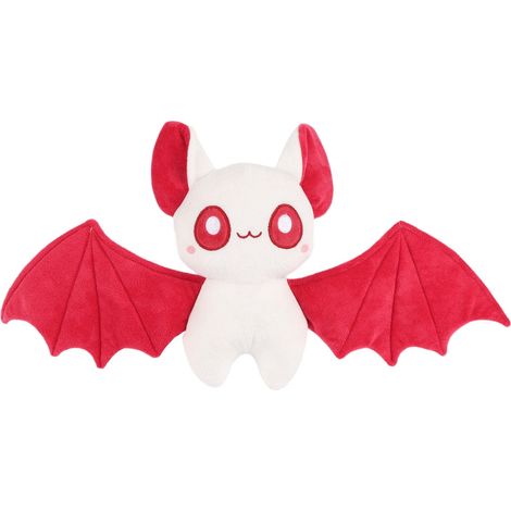 Chauve-Souris Peluche - Jouet Doux Halloween - Décoration Intérieure - Pour Enfants et Adultes - Lot de 1 - 25 cm (1/5)