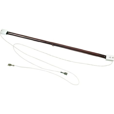 Lampe à infrarouge RS PRO 2000 W, SK15 230 V x 20mm 350 mm Rouge ( Prix pour 1 )