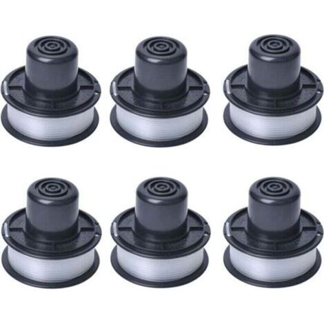 A6226 Bobine de fil compatible avec Auftipp Coupe-herbe automatique GL250 / GL310 / GL360 / GL360SB avec 6m ligne, 6-pack (1/4)