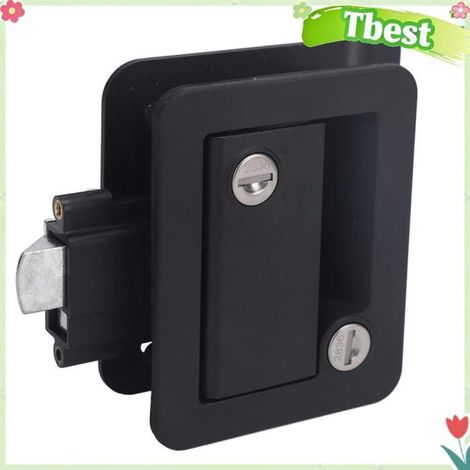 Loquet de poignée de porte de remplacement pour serrure de porte de camping-car, avec pêne dormant à palette, verrouillage arrière (1/4)