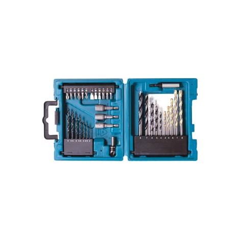 VALIGETTA KIT PEZZI 34 PER FORATURA E AVVITATURA MAKITA