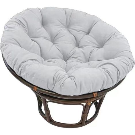 Coussin de chaise imperméable, rembourrage pour fauteuil suspendu, assise pour chaise œuf balançoire, extérieur jardin terrasse, convient aussi comme panier pour chien, housse de siège salon. (1/5)