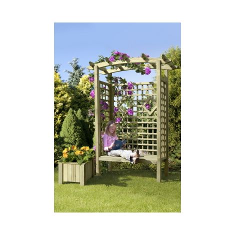 Arkadensitzpergola B 170 x T 62 x H 220 cm