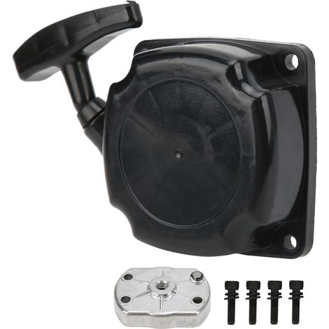 Lanceur de démarrage métal avec cliquet et pignon pour mini moto 47cc 49cc GS-12, kit de remplacement 2 temps, pièce moteur robuste (1/5)
