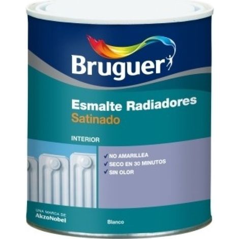 Esmalte acril sat. 750 ml bl int/ext radiadores bruguer (1/4)