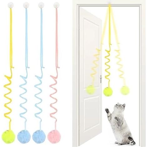 Jouet Interactif pour Chat - MARQUE Non Spécifiée - 4 Pièces - Tissu Pelucheux - ABS - Intérieur (1/4)