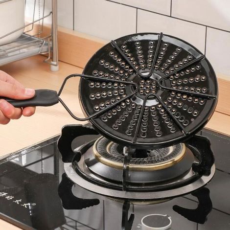Ustensiles de cuisine,Plaque de Conduction de chaleur en émail cuisinière à gaz domestique diffuseur de chaleur - Type Dao Re (1/4)