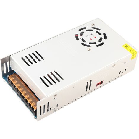 Adaptateur secteur à découpage DC12V en alliage d'aluminium pour barre lumineuse LED, imprimante 3D (S-600-12 (12 V 50 A 600 W) AC110/220 V ±15 %) (1/5)