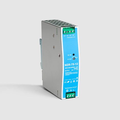 Netzteil 12V DC für DIN Schiene 75 W (1/2)