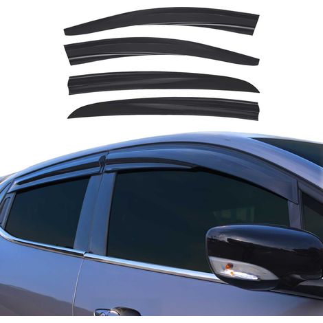 OMAC Windabweiser für Renault Fluence 2009-2015 Acryl Dunkel 4tlg (1/5)
