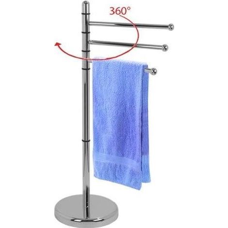 Artex Porte-serviettes sur pied Gyro' Inox