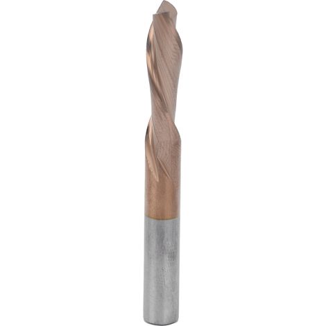 Double Edged Milling Cutter Durable Straight Milling Woodworking Cutter Bit for Wood Acrylic PVC6x6x17x55mm