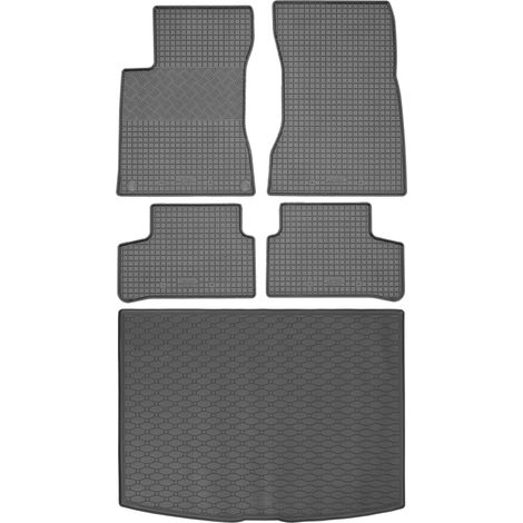 Juego de alfombrillas de goma para coche y alfombrilla para maletero para Mercedes Clase B W247 SUV a partir de diciembre de 2019. (1/5)