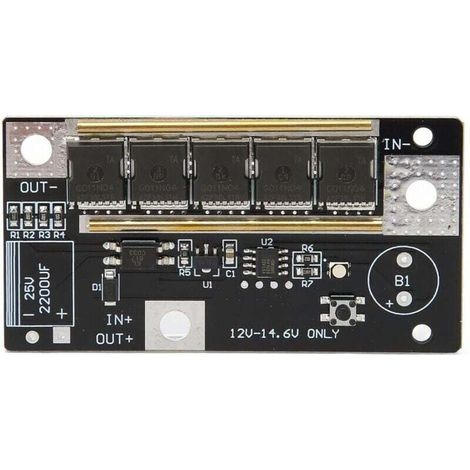 Kit de bricolaje para módulo de soldador por puntos, 12 V, 90-150 A, disparador automático, soldadura ligera para 32650 (1/4)