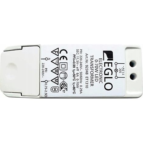 Transformador Eglo 92348 70W halógeno 40W LED