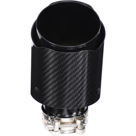 Embout d'échappement universel pour voiture, accessoire de modification, entrée 63 mm, sortie 101 mm