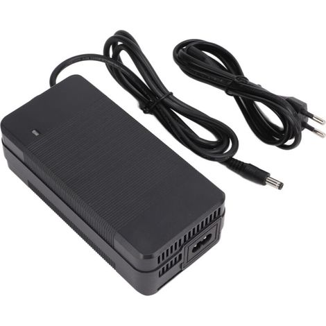 Adaptateur de Chargeur, 58,8 V 2 A Adaptateur Secteur pour Scooter électrique Chargeur de Batterie à Coque Ignifuge pour Vélo électrique 100‑240 V(1) (1/5)