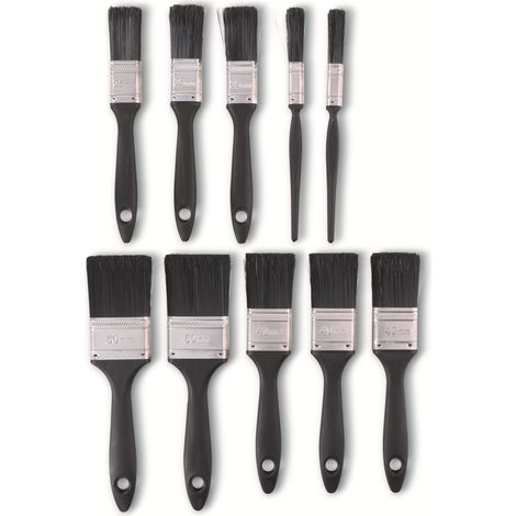 Strumento per pittore kinzo set 10 pennelli piatti 12-50 mm