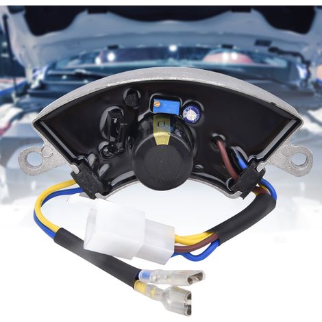 Régulateur de tension monophasé AVR 2 kW pour générateur essence, avec boîtier en aluminium (1/5)